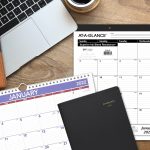 AT-A-GLANCE Desk Calendar 2023, Office Desk Pads, Monthly, 21-3/4" x 17", Large, Ruled Blocks, 3 Pack (AZSK2400) - Image 7